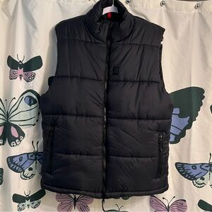 Topo Designs Men's Black Puffer Vest